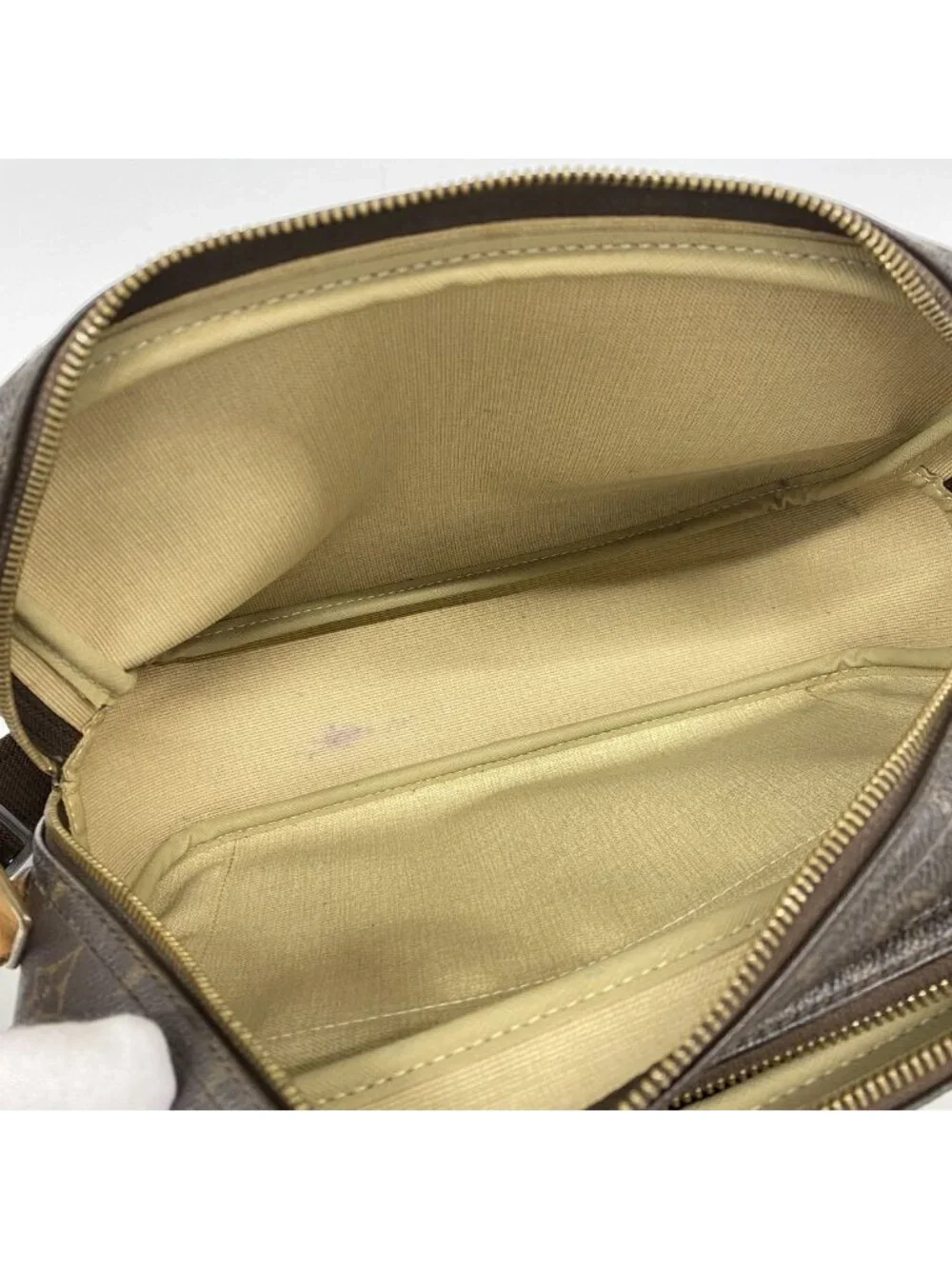 Louis Vuitton Shoulder Bag Monogram Reporter PM Brown